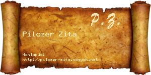 Pilczer Zita névjegykártya